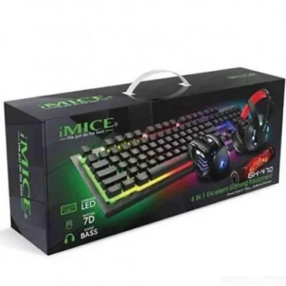 Pack Gaming 4X1 iMICE GK-470 Combo 4 in 1 – Image 3